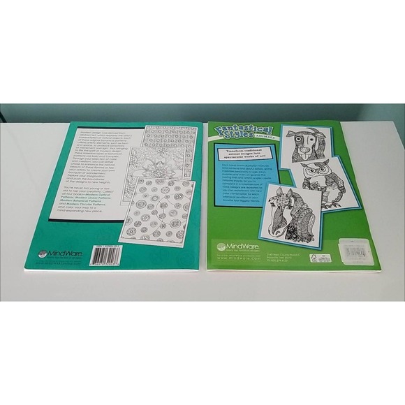 Set of 3 MindWare Coloring Books - Never Used - Picture 4 of 5